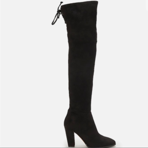NWB Vince Camuto Boots Tapely Over the Knee Black Sz 10 - Picture 1 of 7